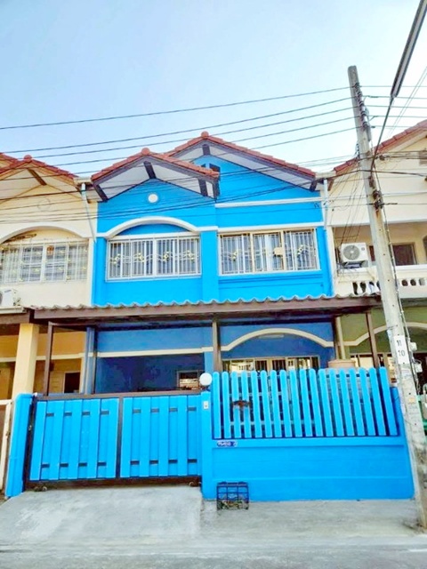 รพ.วิชัยเวช อินเตอร์ 760ม. หนองแขม ให้เช่าทาวน์เฮาส์ 2 ชั้น ม.เอเชีย 660ม. 3 นอน 2 น้ำ MRTหลักสอง 24 ตร.วา. 190 ตร.ม. 2 จอดรถ