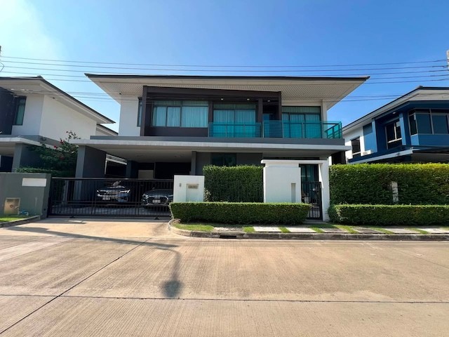 BH4388 ให้เช่าบ้านเดี่ยว เศรษฐสิริ กรุงเทพกรีฑา บ้านพร้อมเฟอร์นิเจอร์ 4 ห้องนอน รับต่างชาติ