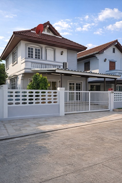 เทพรักษ์ แอร์3 ซอยวัชรพล1-5 บ้านเดี่ยว 3นอน 3 ห้องน้ำ บิ๊กซีวัชรพล 600 ม. 36 ตร.ว. โลตัสวัชรพล 800 ม.