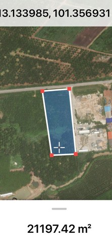 ขายด่วน ที่ดิน 15 ไร่ ติดถนน 3245 หนองใหญ่ ชลบุรี ผังเมืองสีเหลือง