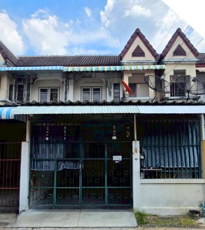 ขายทาวน์เฮ้าส์ หมู่บ้านวัฒกาญจน์ ไทรม้า หลังมุม (DD002364)