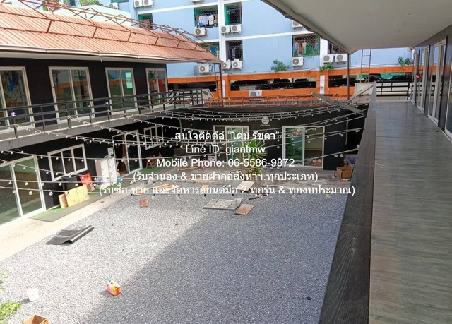 Office ให้เช่าอาคาร 1-2 ชั้น 3 อาคาร พร้อมลานเอนกประสงค์ และที่จอดรถ รวม 1000 ตร.ม. ใกล้ MRT ห้วยขวาง ราคาดี เยี่ยม