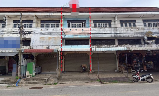 ขายอาคารพาณิชย์  ถนนศรีสวัสดิ์ดำเนิน อำเภอเมืองมหาสารคาม มหาสารคาม