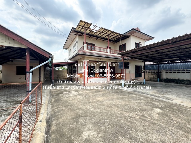 AHB-073 ขาย บ้าน ขายบ้านเดี่ยว 2 ชั้น (ตามสภาพ) ถ.รังสิต-นครนายก ปทุมธานี 100 ตร.ว. 2 น 2 น้ำ 3 จอดรถ ปทุมธานี    1 งาน 100 ตารางวา