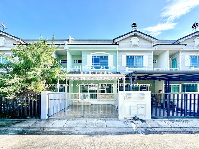 ID :  DSL-1217 (AHB) sale Townhome ขายทาวน์โอม 2 ชั้น (Land &amp Houses) รีโนเวทแล้ว ใกล้ ABAC วิทยาเขตสุวรรณภูมิ 18.10  ตร.ว. 2 น 3 น้ำ 1 จอดรถ ราคา 1990000 บาท (โอนฟรี) 0 RAI 0 งาน 18 ตร.ว. 2 นอน   เป็นส่วนตัว
